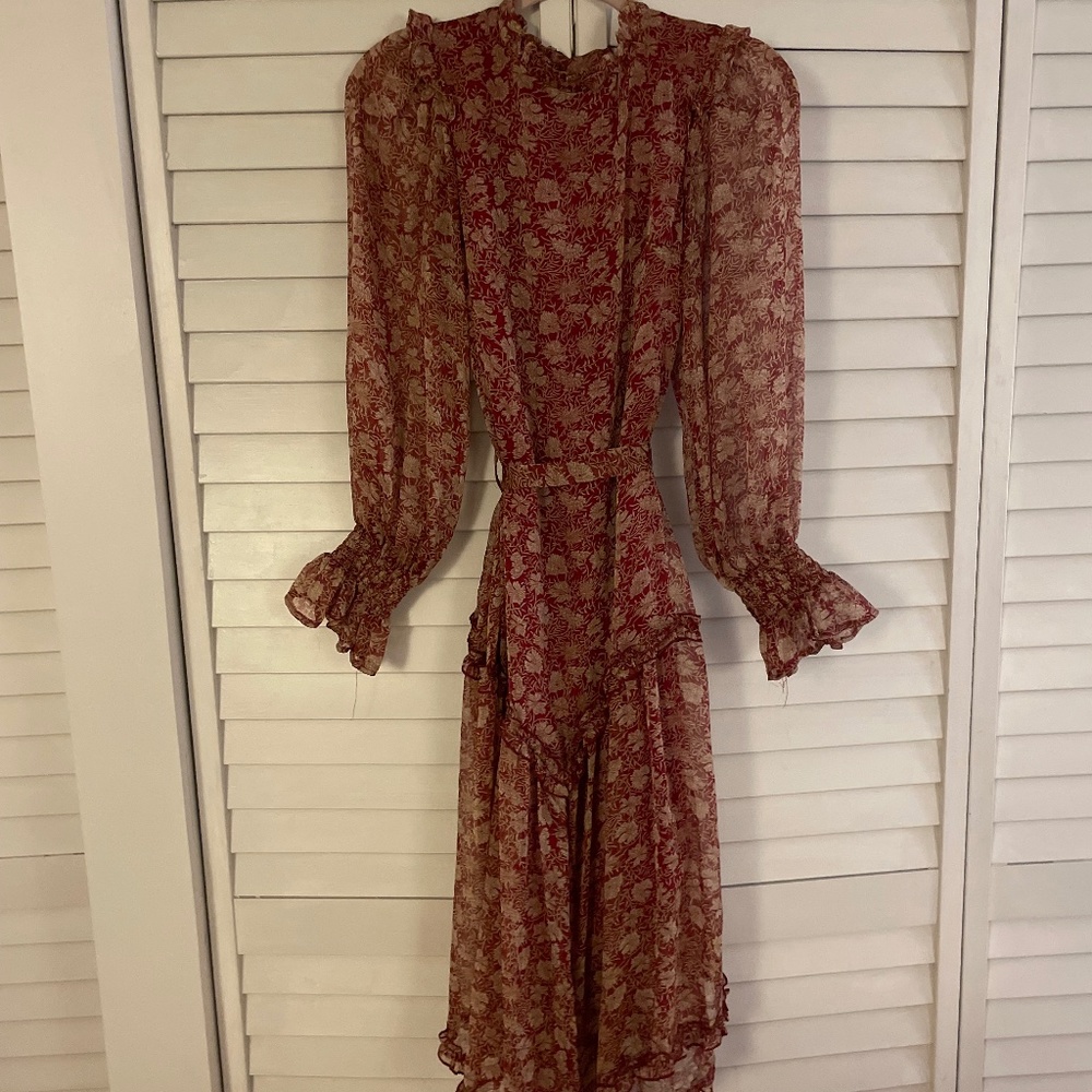 Blousey Midi Dress